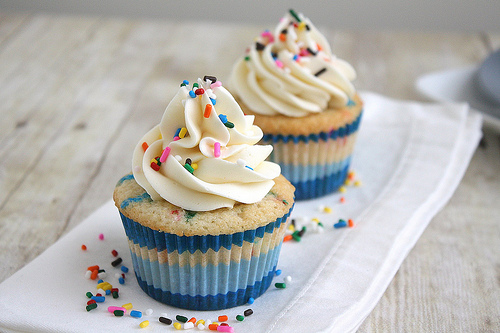 Confetti Cupcakes